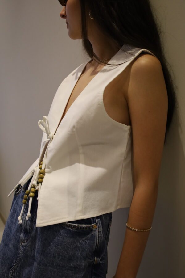 Linen Vest