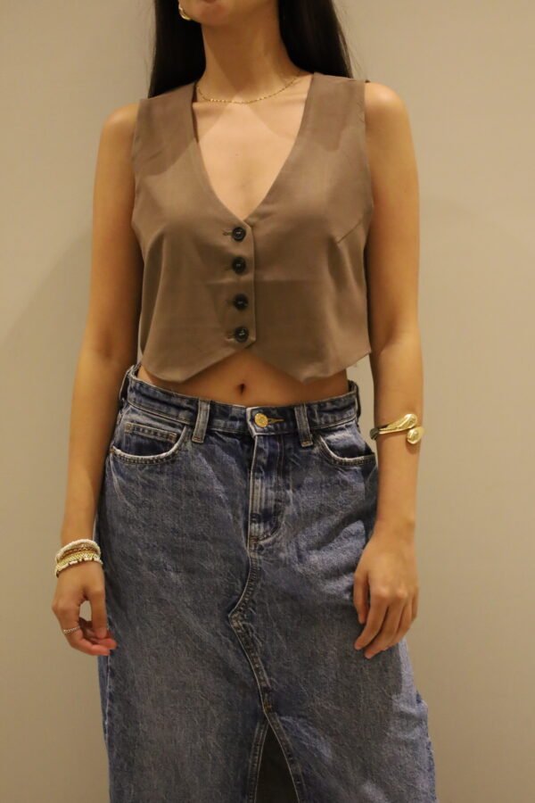 Crop-Top Vest