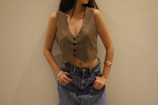 Crop-Top Vest