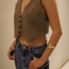 Crop-Top Vest